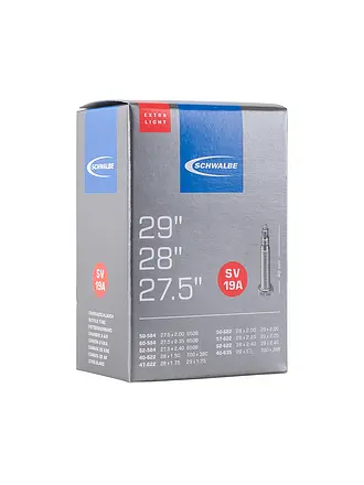 SCHWALBE | Fahrradschlauch 27.5-29" Extralight | 